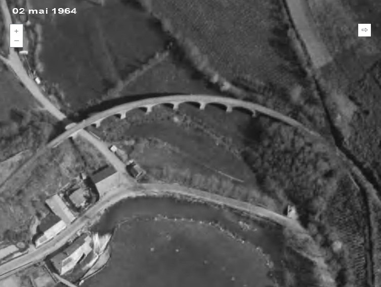 Agrandir l'image De la gare de Lacaze à la gare de Pierre-Ségade