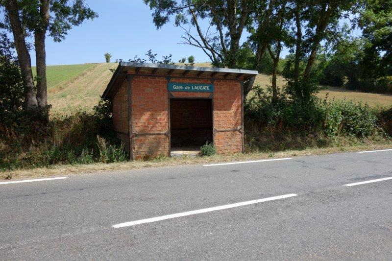Agrandir l'image De la halte de Laucate à la gare de Moulin-Mage