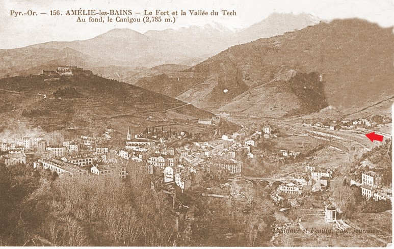 Emprise de la gare d'Amélie-les-Bains