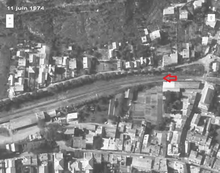 Agrandir l'image Emprise de la gare d'Espéraza