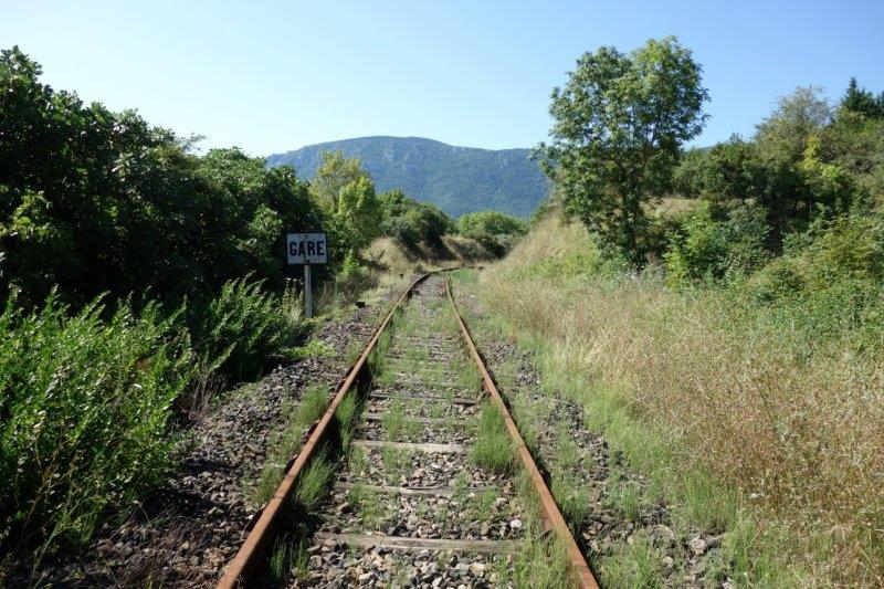 Agrandir l'image De la halte de Brézilhou à la gare de Quillan