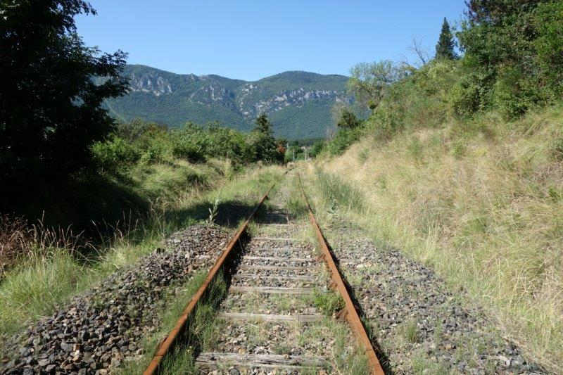 Agrandir l'image De la halte de Brézilhou à la gare de Quillan