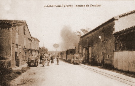 De la halte de Françoumas à la gare de Laboutarié