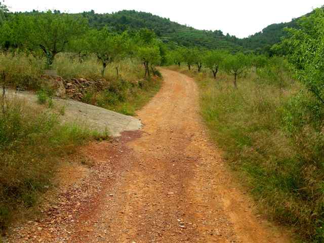 Agrandir l'image Entre Alfondeguilla et le Collado Garrut