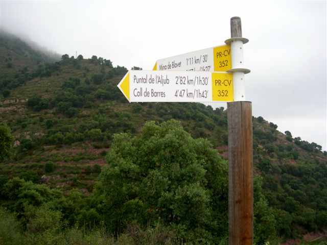 Agrandir l'image En direction du Collado dels Morts