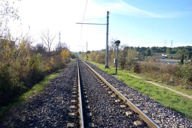 De la gare des Près-d'Arènes à la gare de Saint-Jean-de-Védas