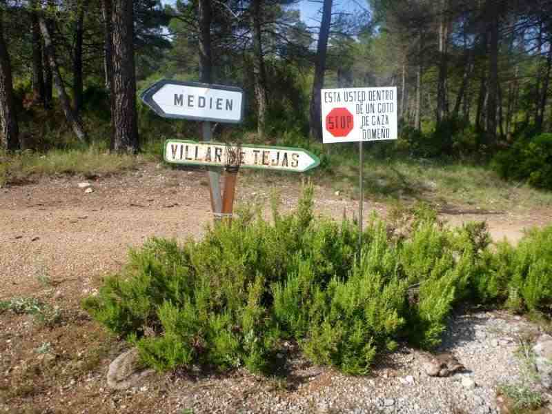 En direction du Collado Utiel