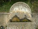 Collado del Sarracn Fontaine