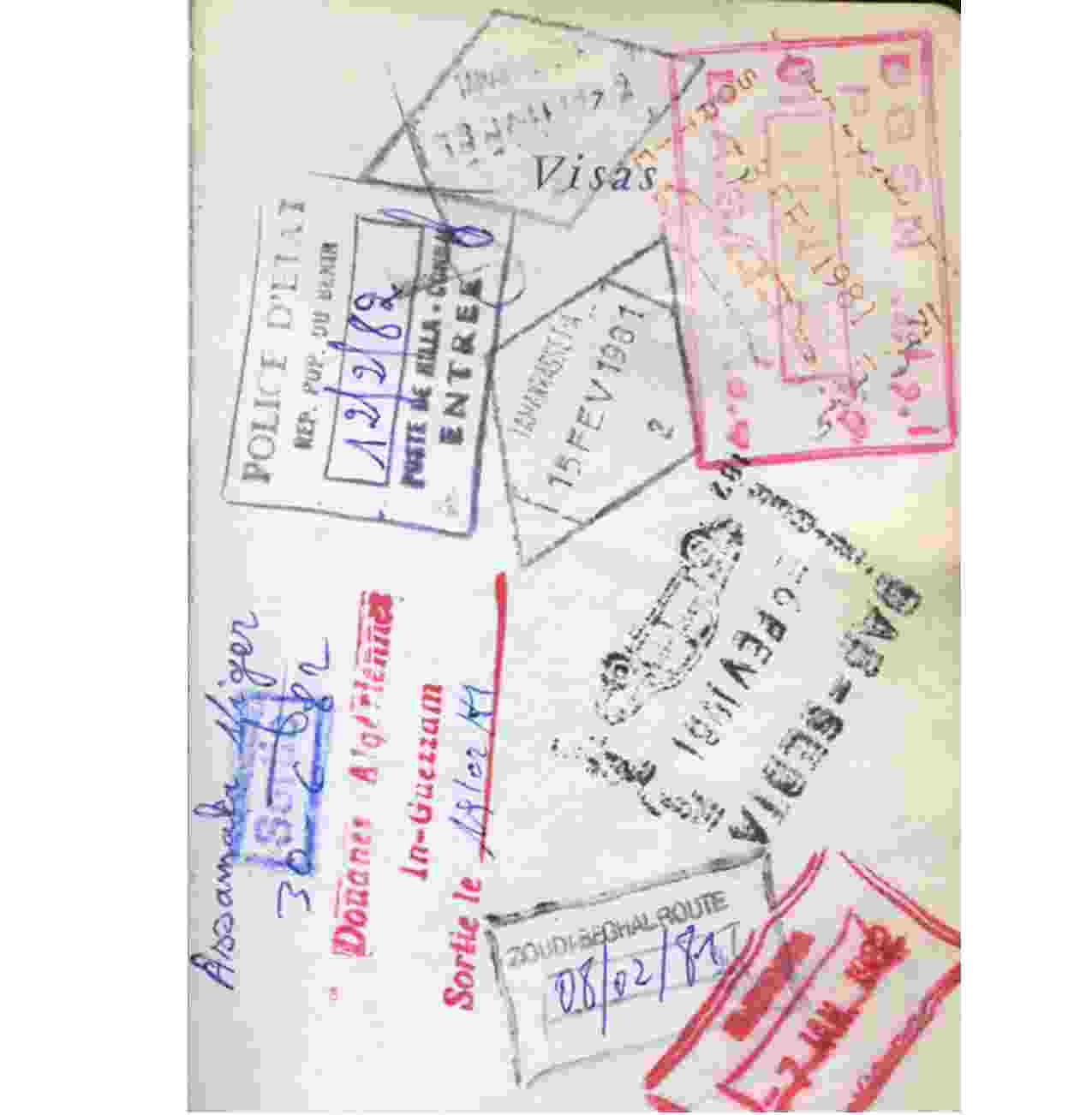 Agrandir l'image Cachet de la police d'In Guezzam