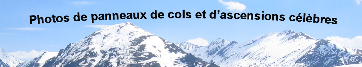 Panneaux de cols