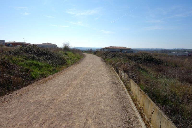 Voie verte entre la gare de Cazouls à la gare de Maureilhan