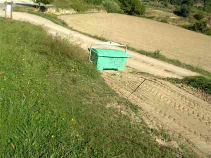 Container pour cadavres d'animaux