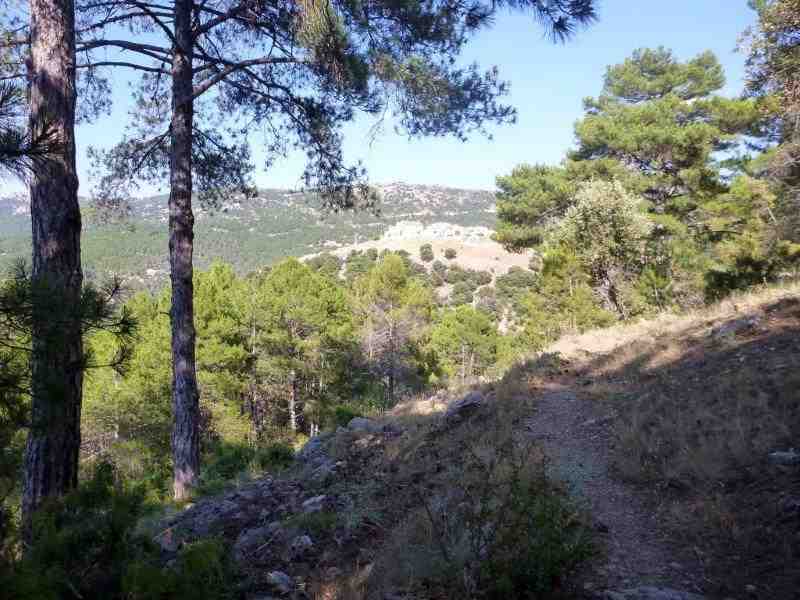 En direction du Collado de Matin Caro