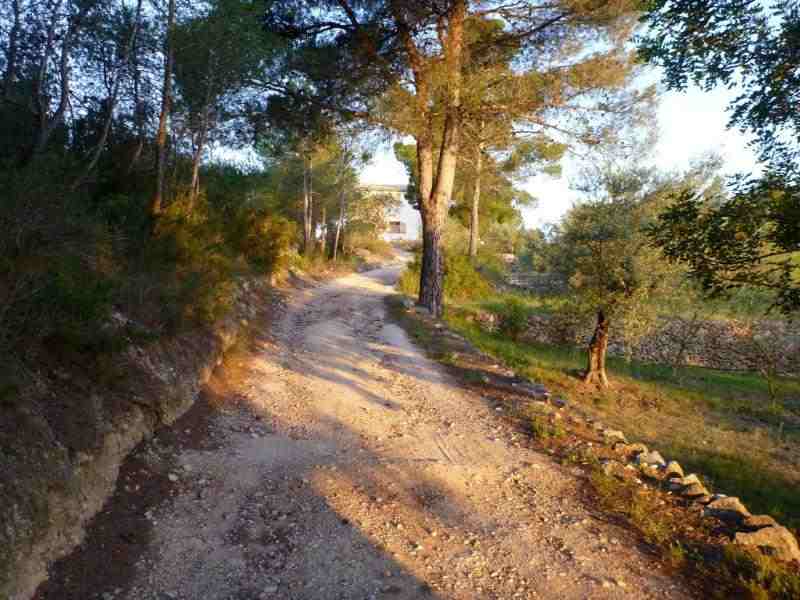 Agrandir l'image En direction du Coll del Cau de la Rabosa