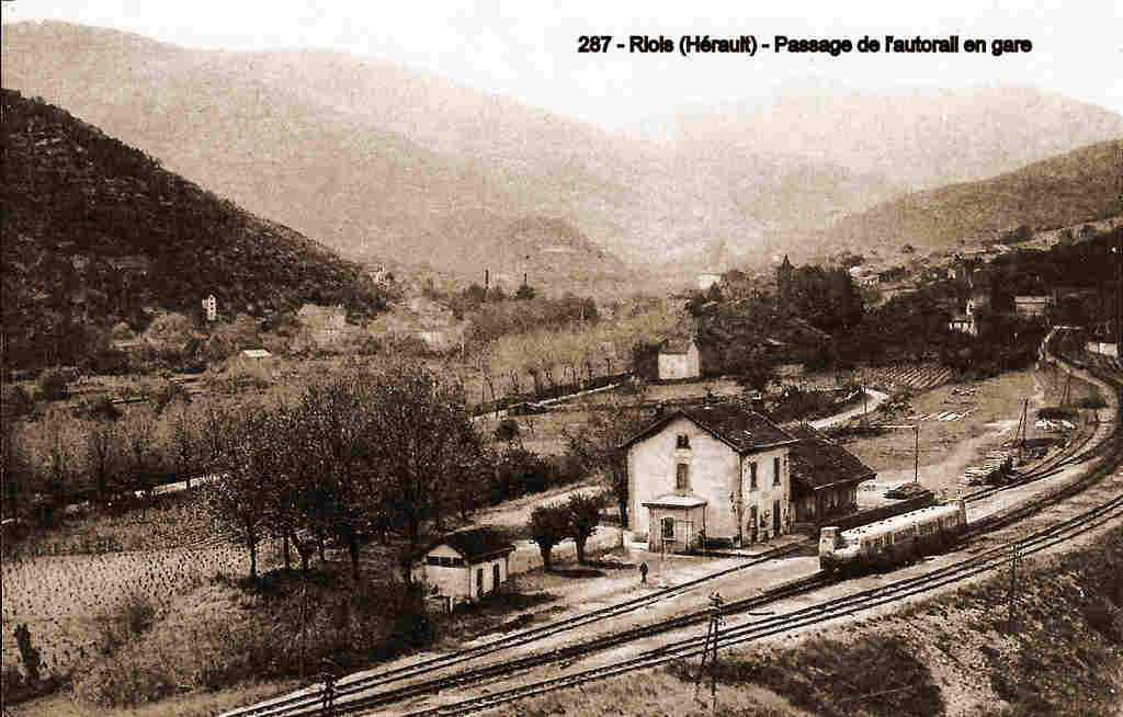 Emprise de la gare de Riols