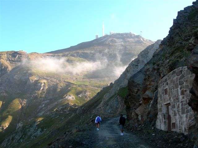 Monte au Col de Sencours