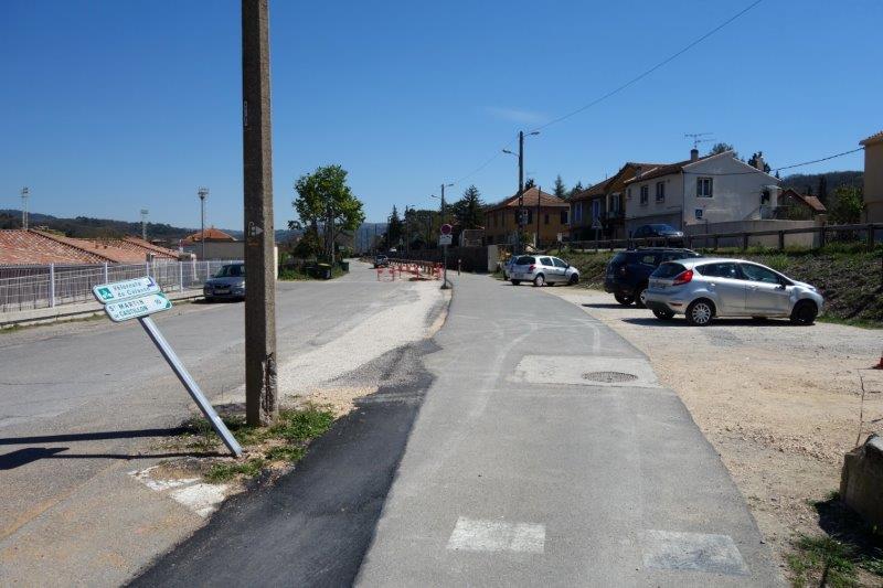 Agrandir l'image De la halte d'Apt-Madeleine à la gare de Saignon