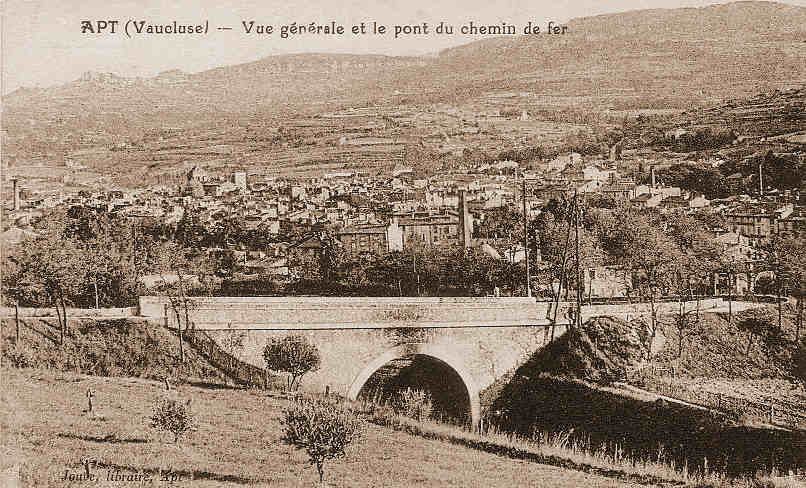 Agrandir l'image De la gare d'Apt à la halte d'Apt-Madeleine