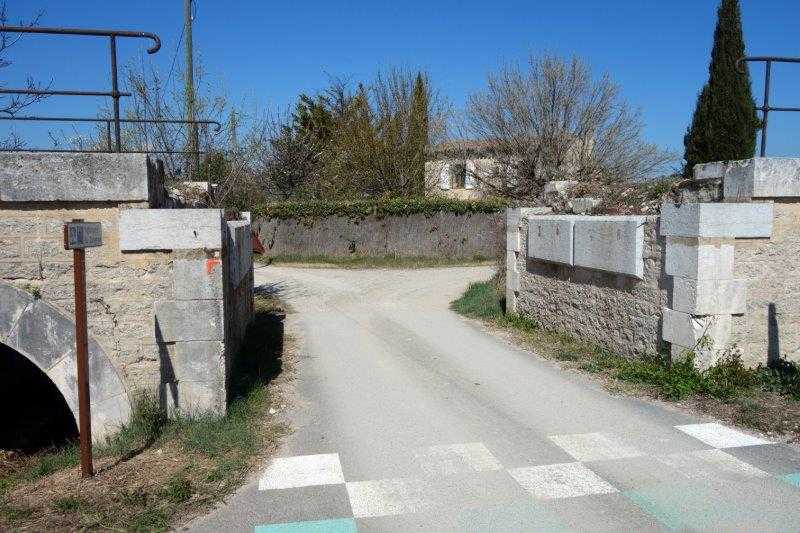 Agrandir l'image De la gare de Robion à la gare de Maubec