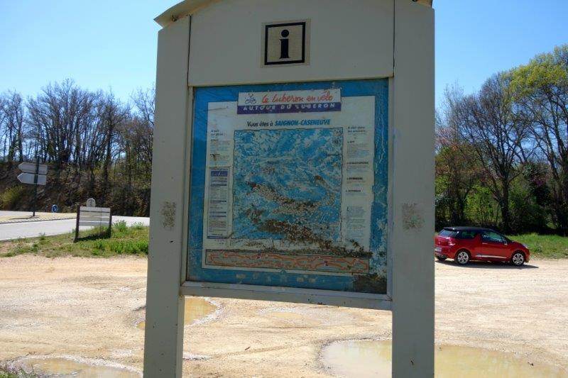 Agrandir l'image De la halte d'Apt-Madeleine à la gare de Saignon