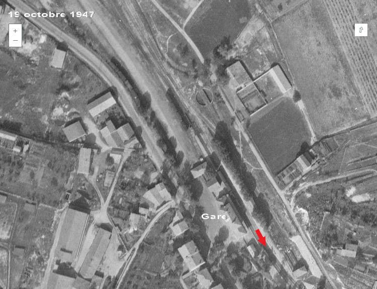 Agrandir l'image Emprise de la gare d'Apt