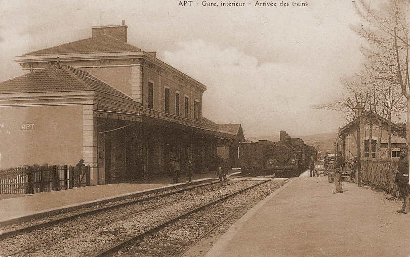 Agrandir l'image Gare d'Apt