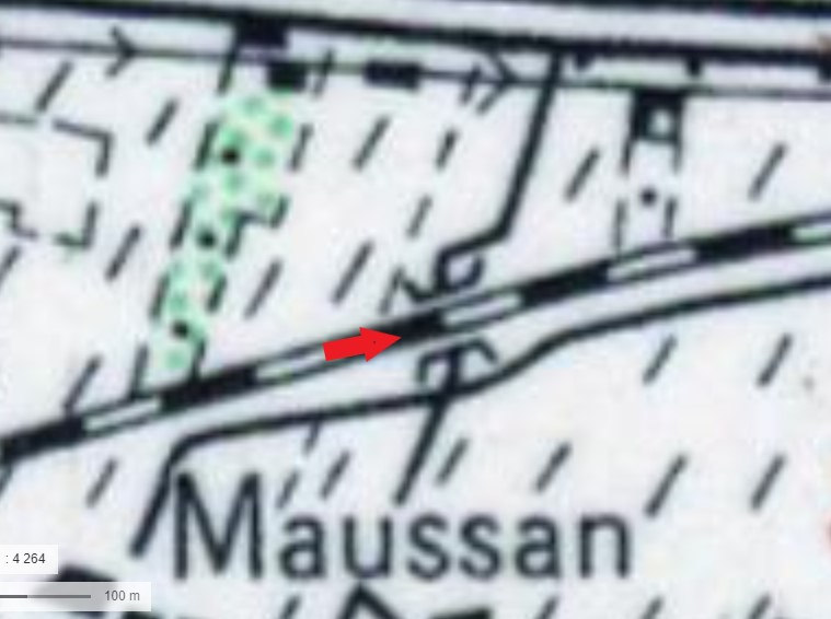 Agrandir l'image De la gare de Robion à la gare de Maubec