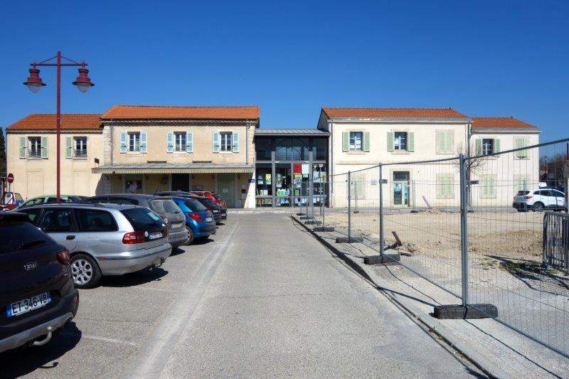 Agrandir l'image Emprise de la gare de Maubec