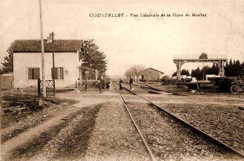 Agrandir l'image Emprise de la gare de Maubec
