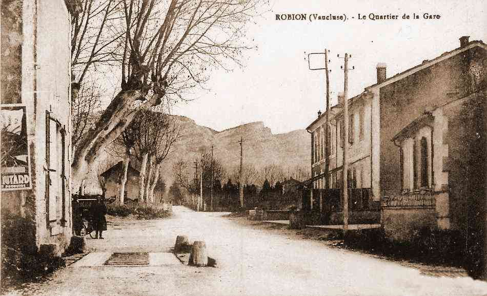 Agrandir l'image Route de la gare de Robion