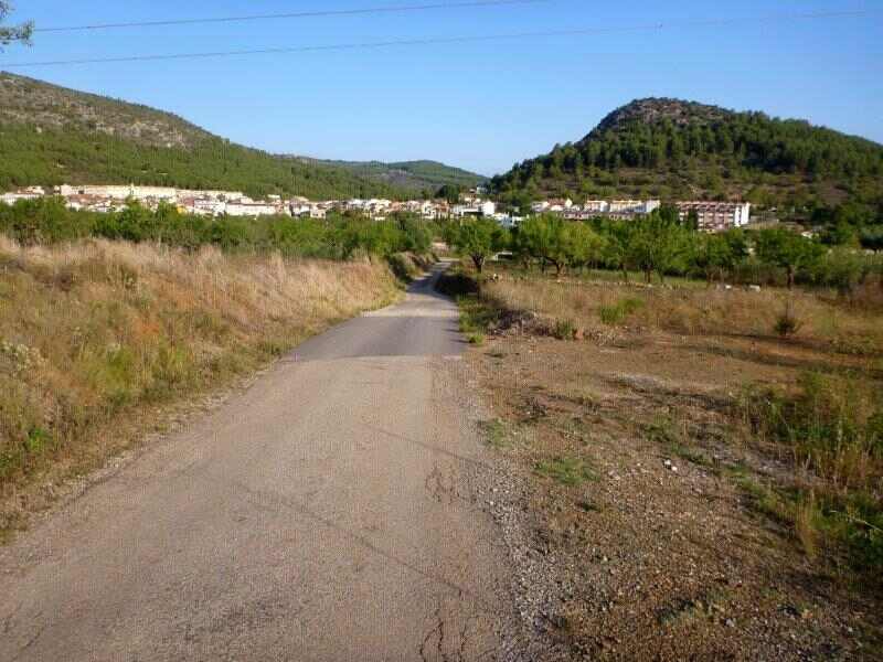 La Pobla Tornesa - en direction d'el Collet