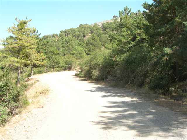 Piste du collado de la Mina