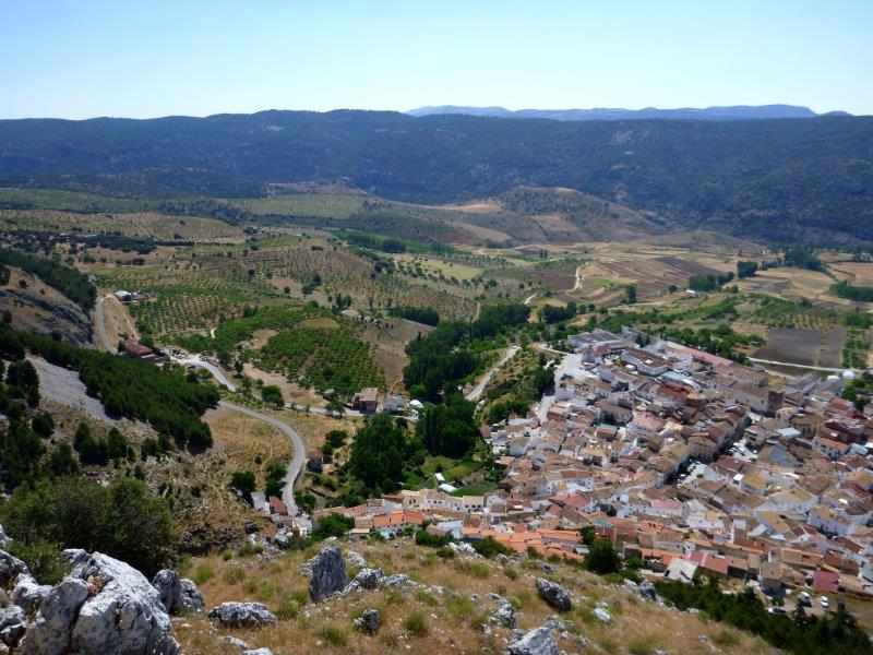 En direction du Collado de la Lobera