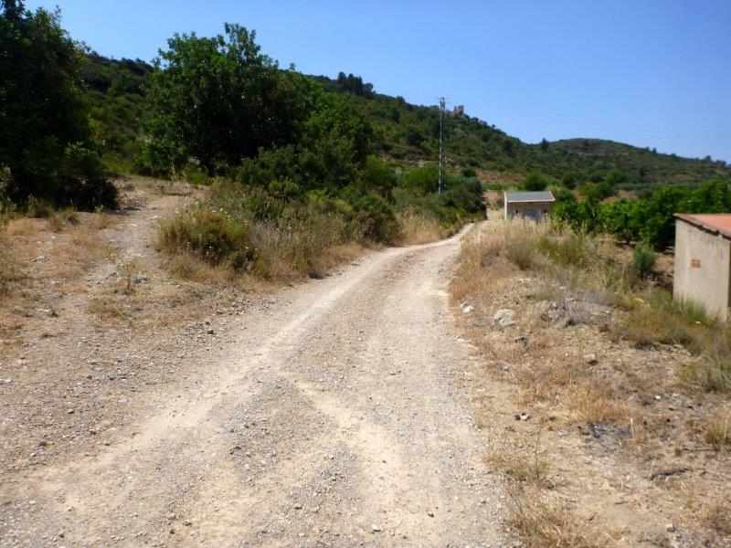 Agrandir l'image En direction du Collado del Castellet