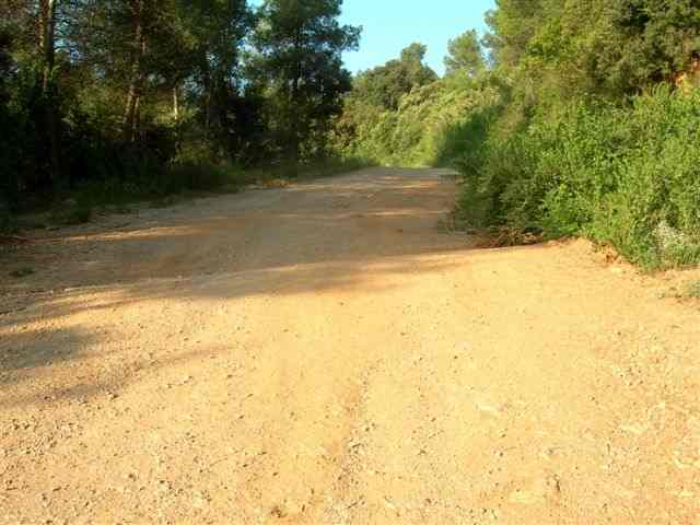 Rue dans urbanisation  proximit de Vallirana