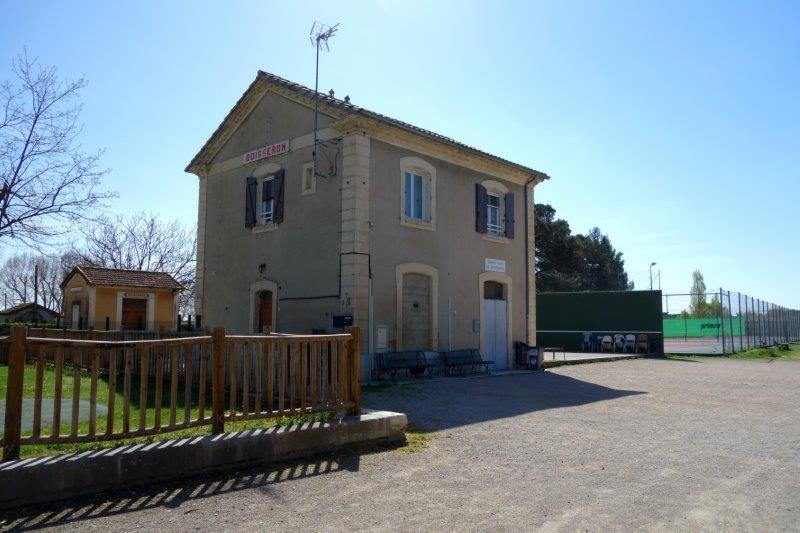 Agrandir l'image Emprise de la gare de Boisseron