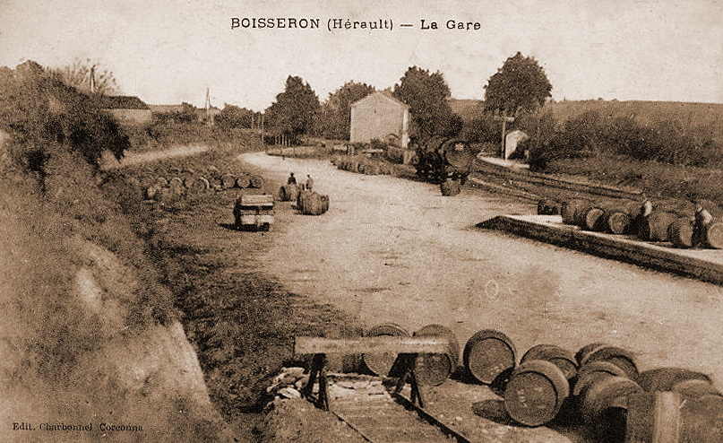 Agrandir l'image Emprise de la gare de Boisseron