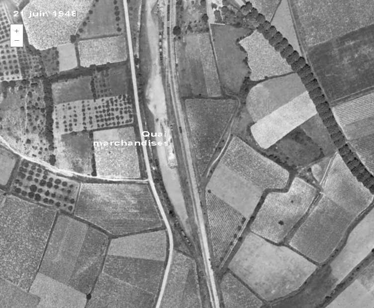 Agrandir l'image Emprise de la gare de Boisseron