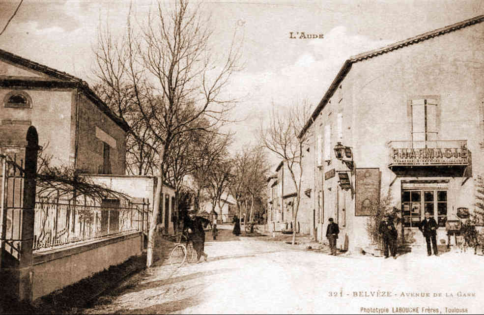 Agrandir l'image Avenue de la gare de Belvèze-Aude