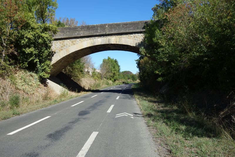 Agrandir l'image De la gare de Belvèze-Aude à la gare de Routier-Brugairolles