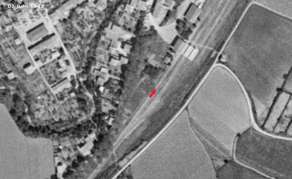 Agrandir l'image Emprise de la gare de Belvèze-Aude