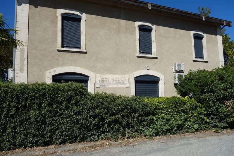 Agrandir l'image De la de la gare de Belvèze-Aude à la gare de Routier-Brugairolles-Aude à la gare de Belvèze-Aude