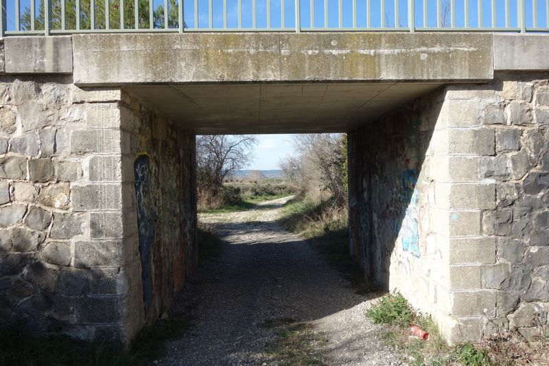 De la gare de Caveurac  la gare de Langlade